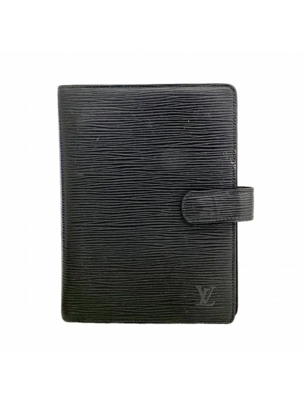 Louis Vuitton Notebook Cover Epi Agenda MM Noir